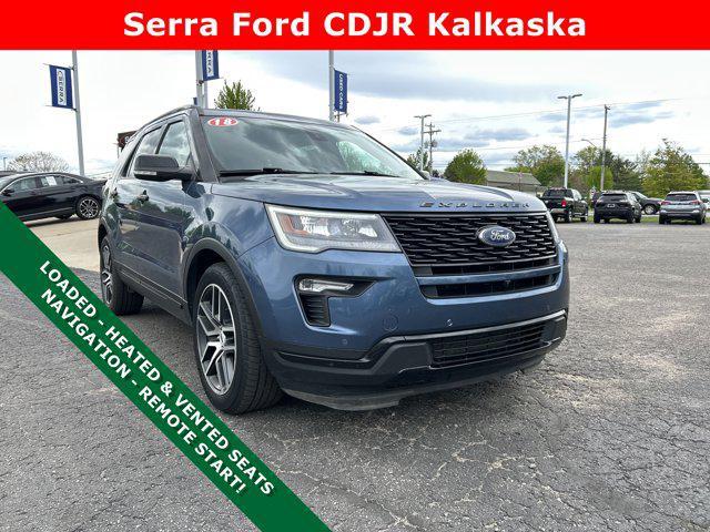 used 2018 Ford Explorer car, priced at $16,900