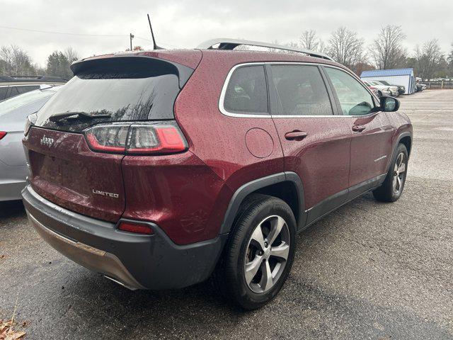 used 2021 Jeep Cherokee car, priced at $22,500