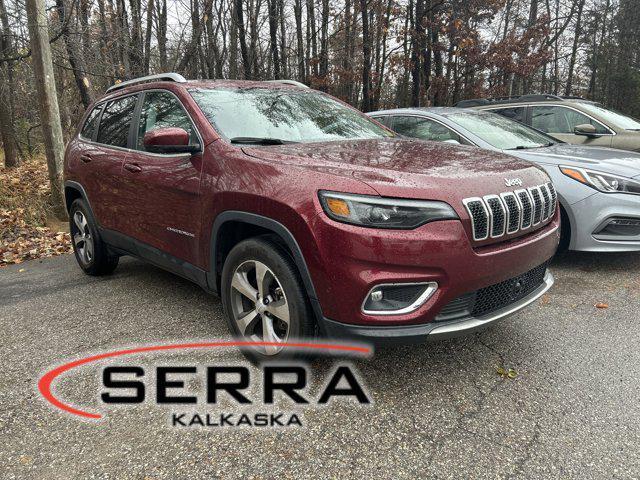 used 2021 Jeep Cherokee car, priced at $22,500