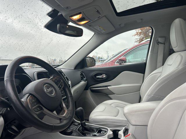 used 2021 Jeep Cherokee car, priced at $22,500