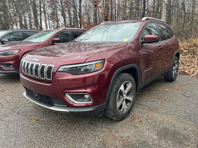 used 2021 Jeep Cherokee car, priced at $22,500