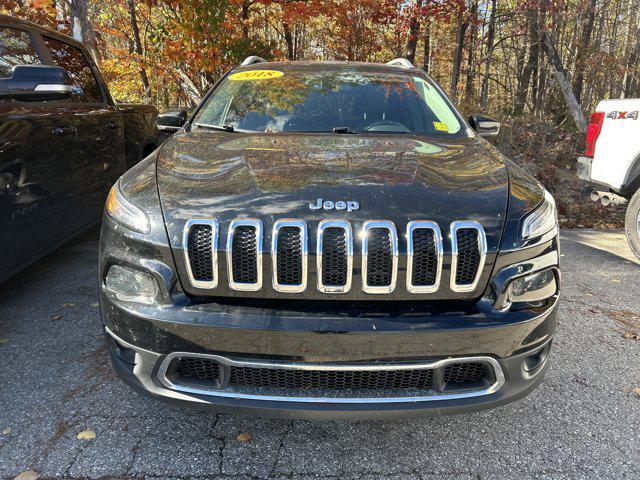 used 2018 Jeep Cherokee car, priced at $18,500