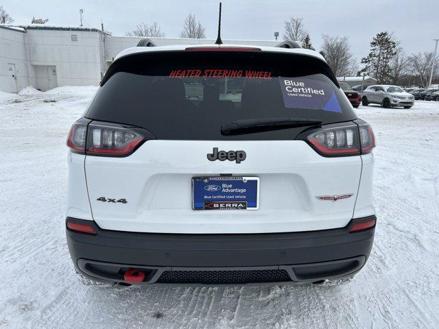 used 2022 Jeep Cherokee car, priced at $27,800