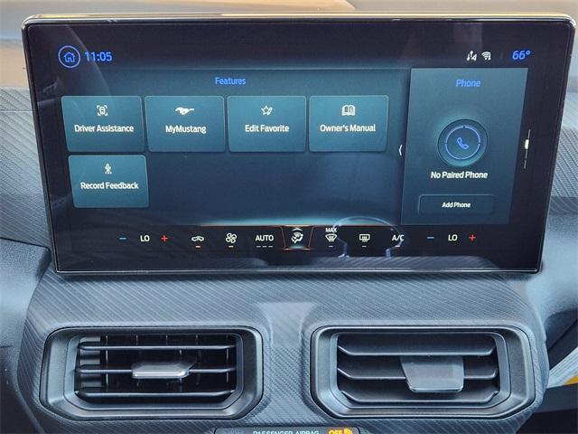 new 2025 Ford Mustang car, priced at $31,412