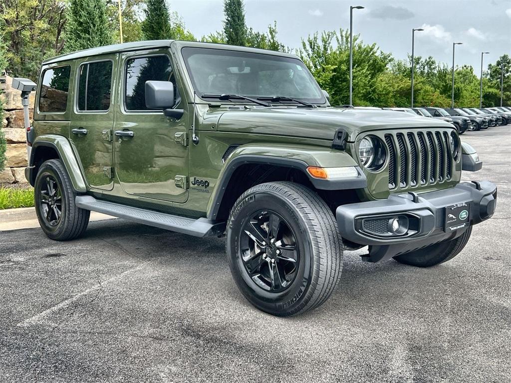 used 2020 Jeep Wrangler Unlimited car, priced at $31,991