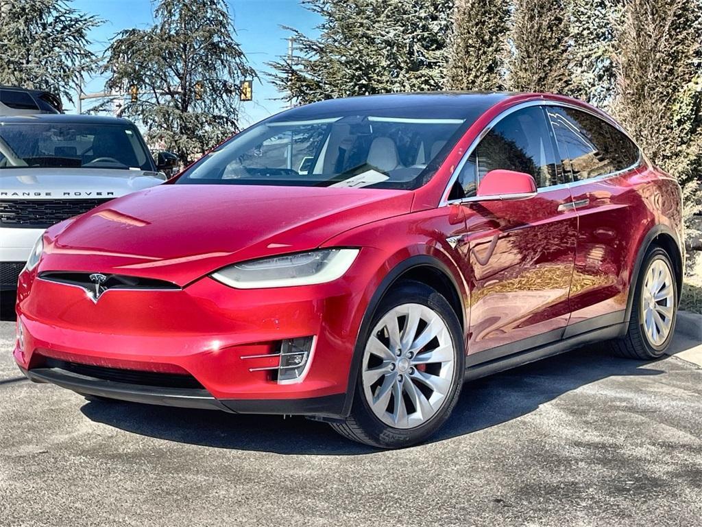 used 2018 Tesla Model X car, priced at $37,991