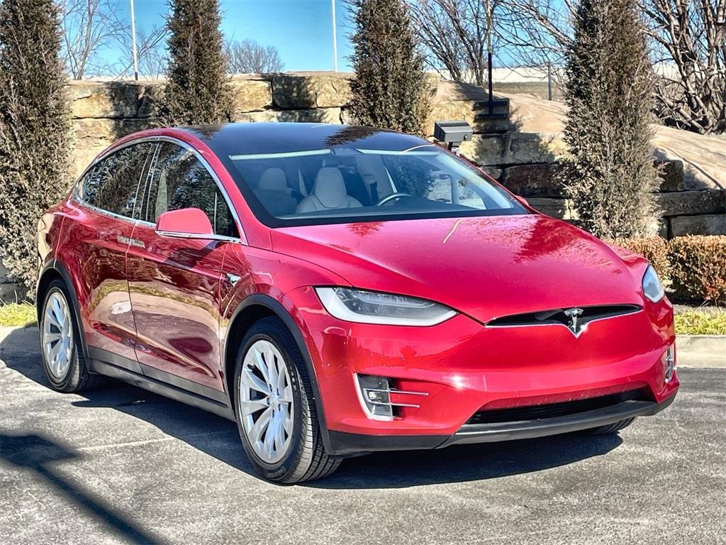 used 2018 Tesla Model X car, priced at $39,991