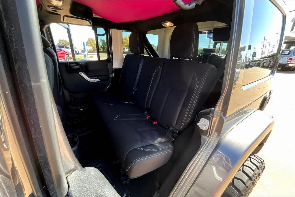 used 2016 Jeep Wrangler Unlimited car, priced at $18,850