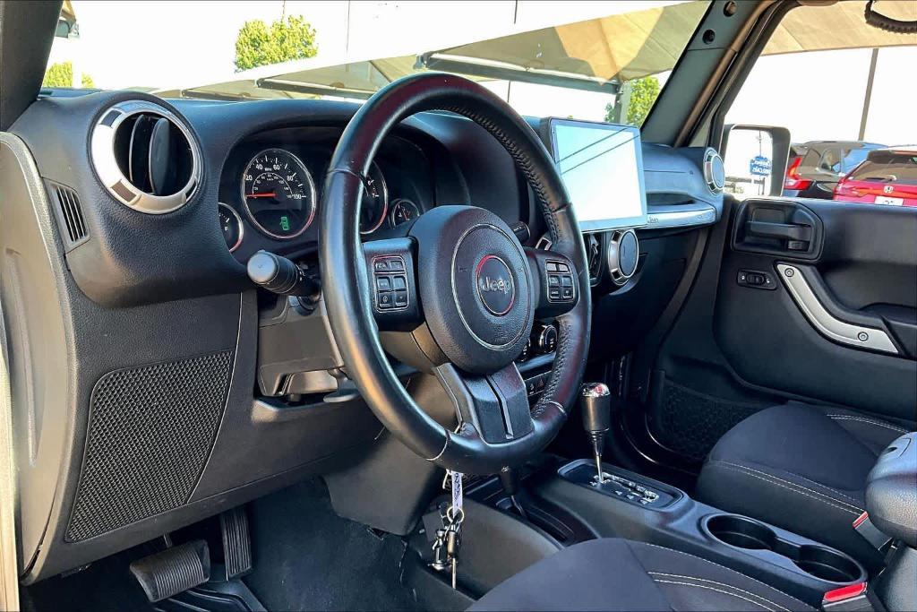 used 2016 Jeep Wrangler Unlimited car, priced at $18,850