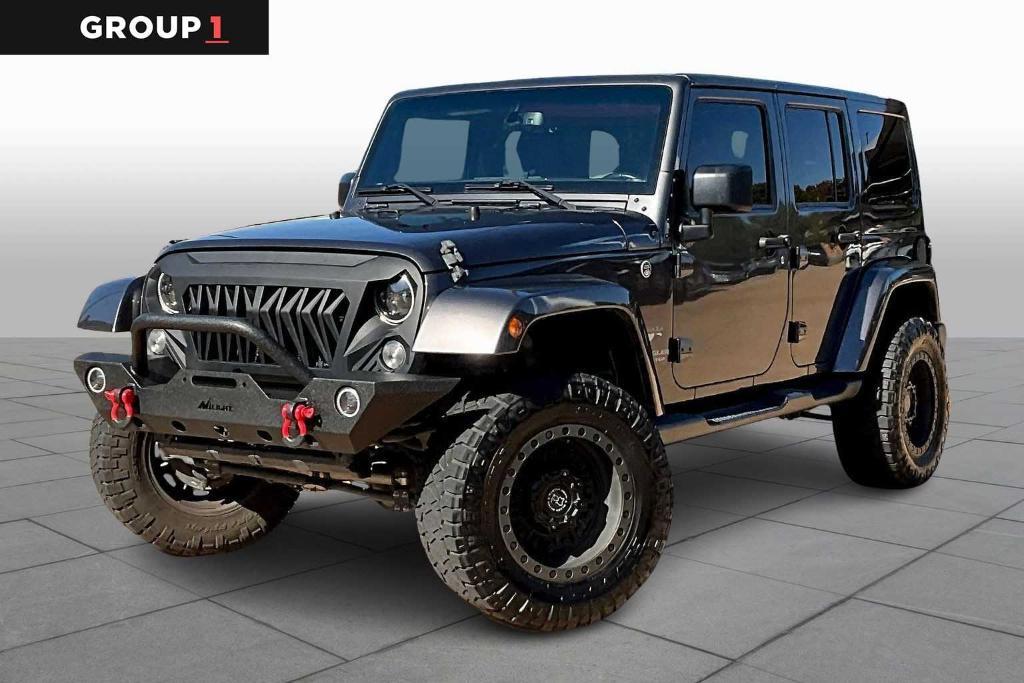 used 2016 Jeep Wrangler Unlimited car, priced at $18,850
