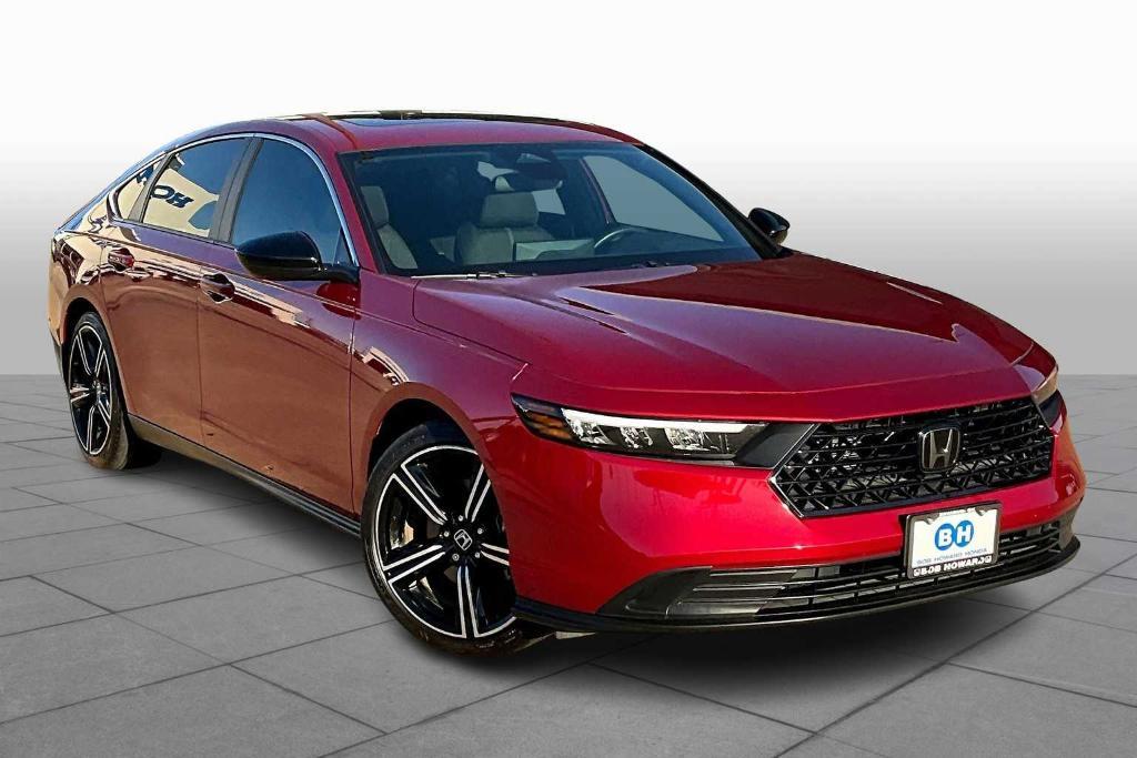 used 2024 Honda Accord Hybrid car, priced at $27,095