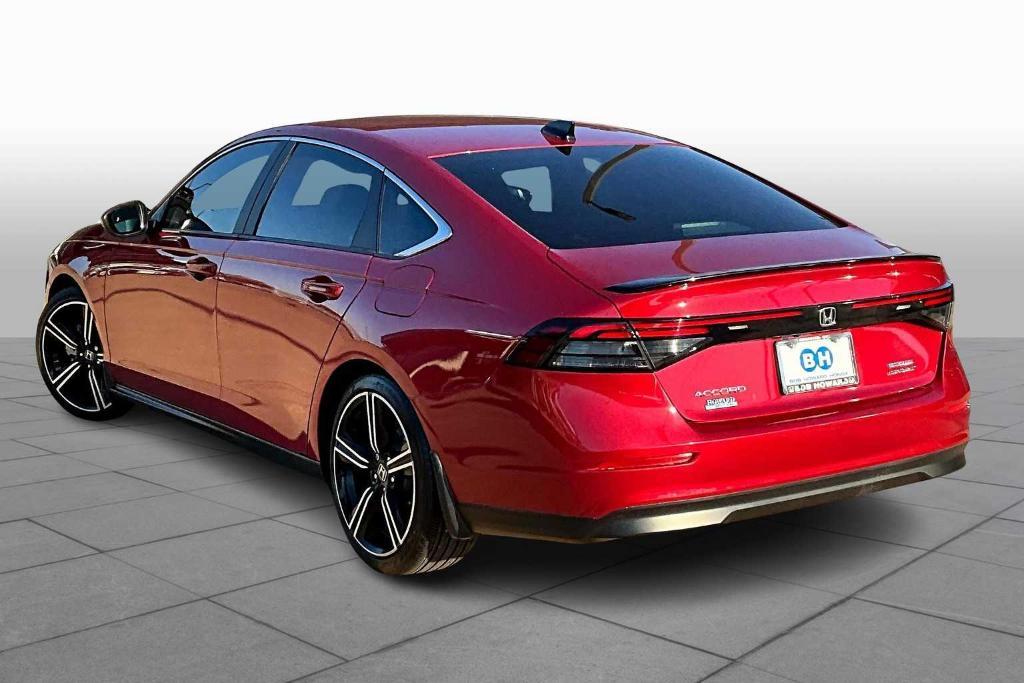 used 2024 Honda Accord Hybrid car, priced at $27,095