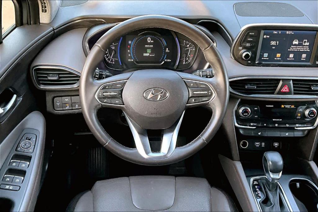 used 2019 Hyundai Santa Fe car, priced at $17,250