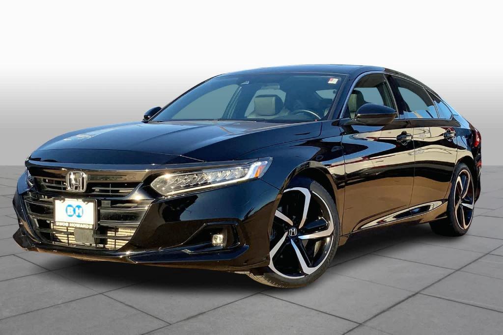 used 2021 Honda Accord car, priced at $27,198