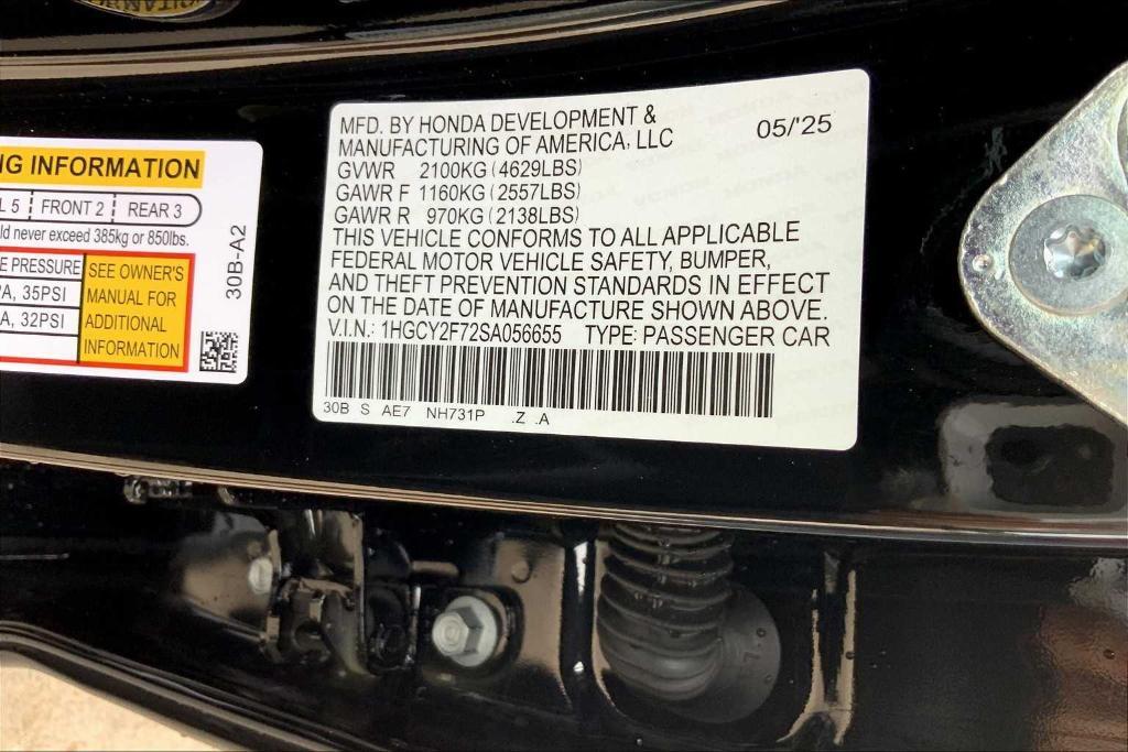 new 2025 Honda Accord Hybrid car, priced at $35,900