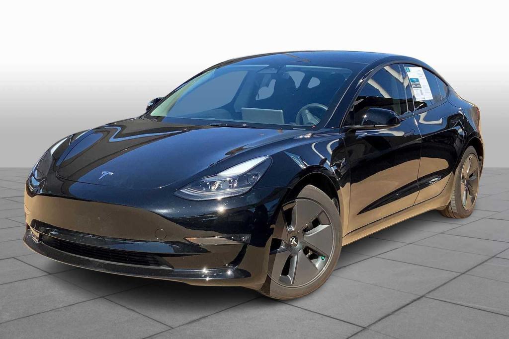 used 2023 Tesla Model 3 car, priced at $27,550