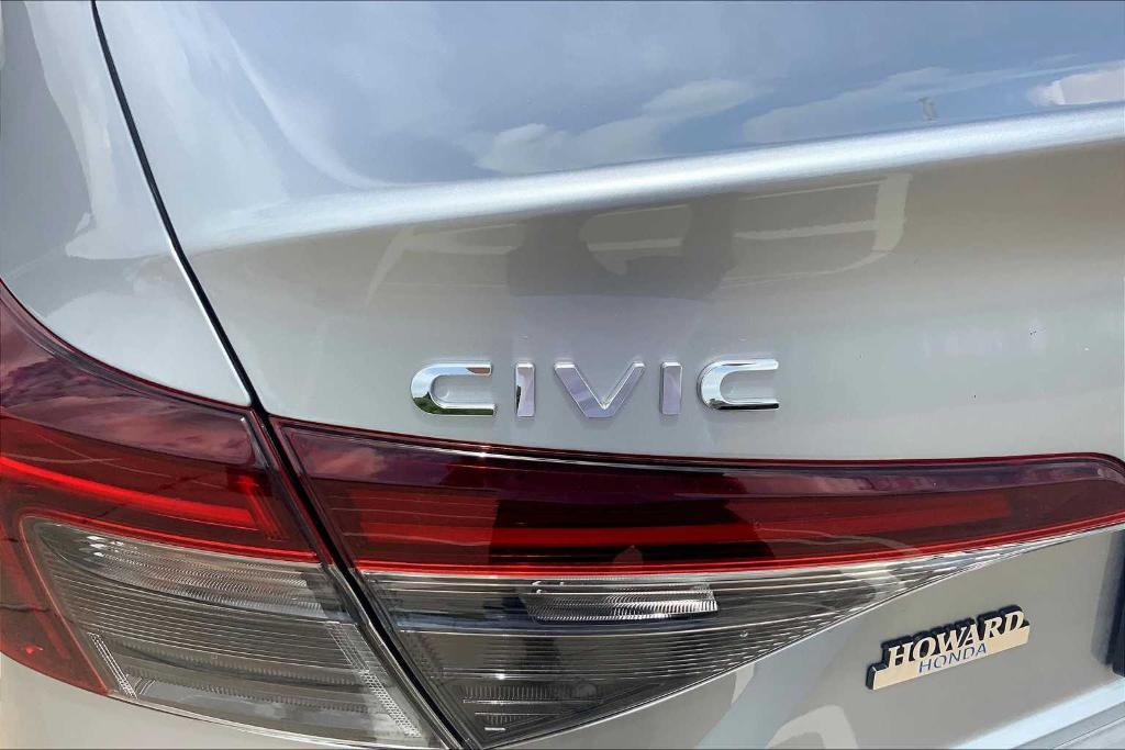 used 2025 Honda Civic car, priced at $27,550
