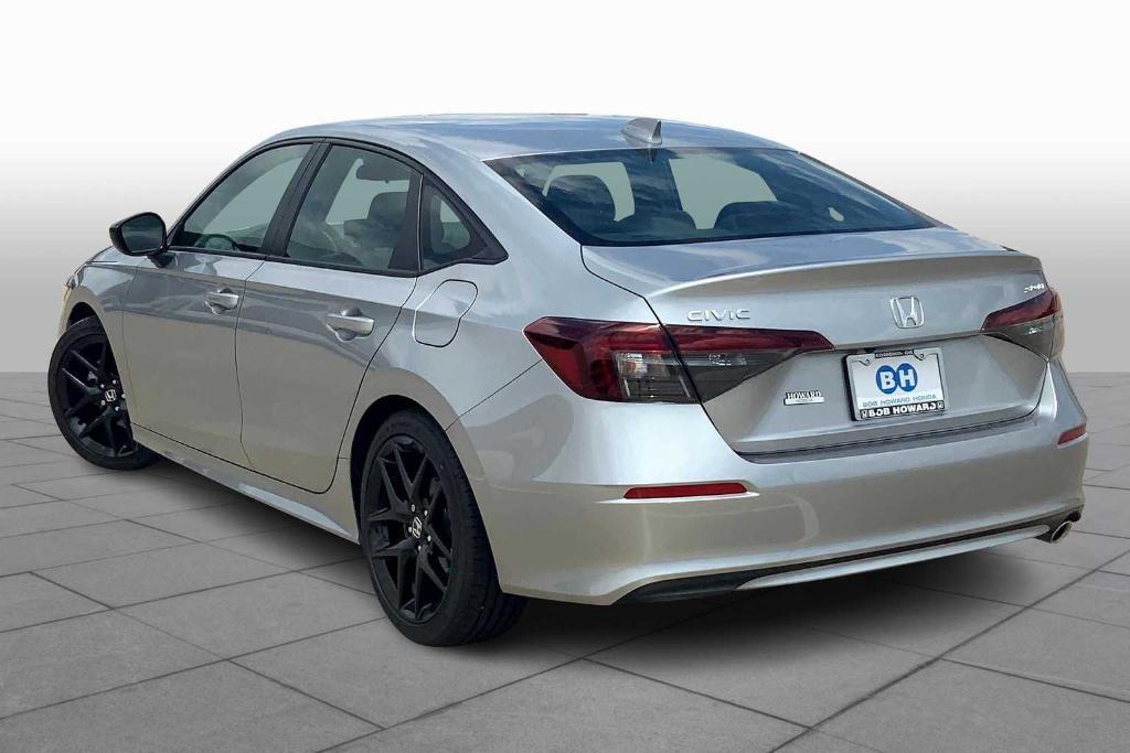 used 2025 Honda Civic car, priced at $27,550