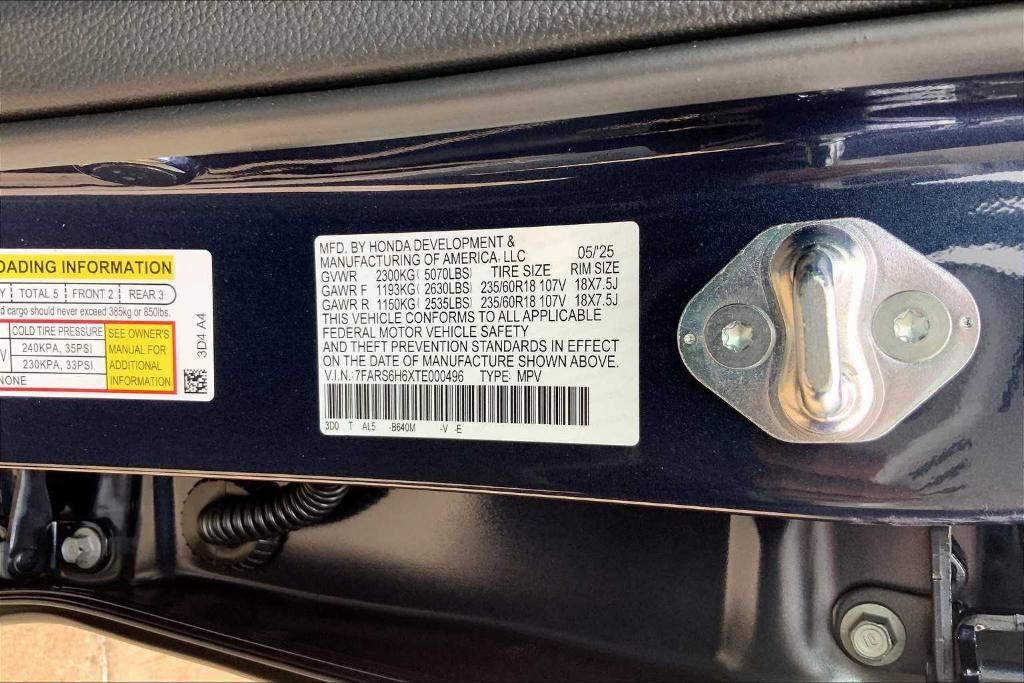 new 2026 Honda CR-V Hybrid car, priced at $39,570