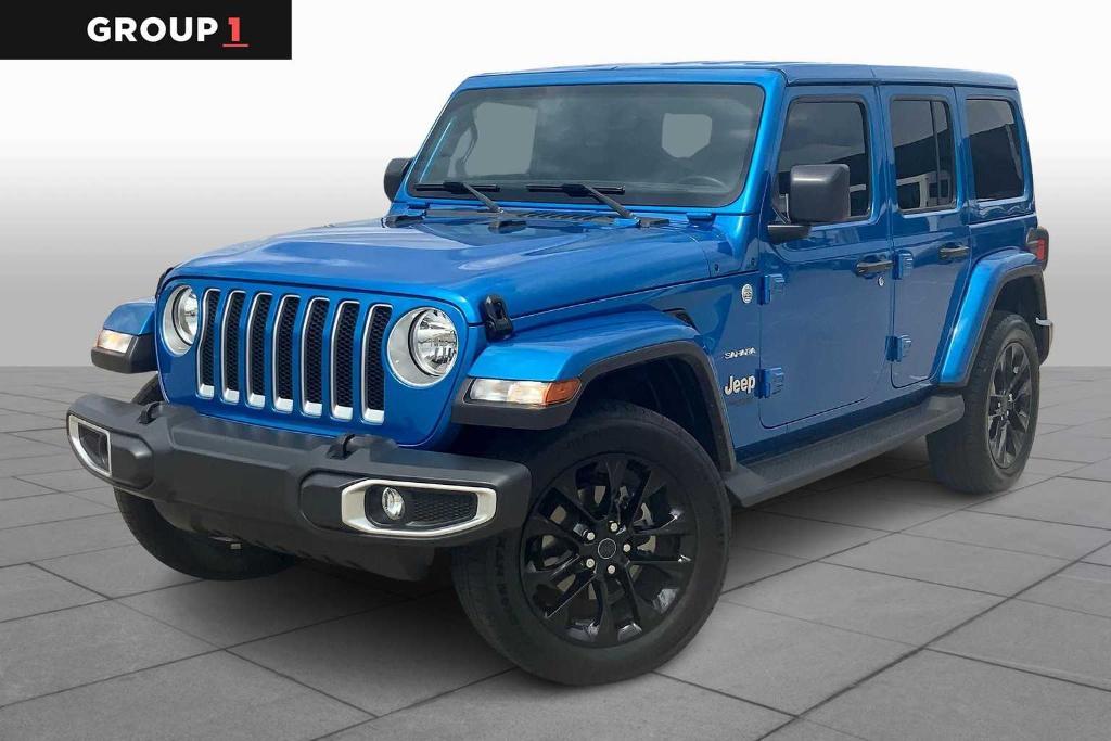 used 2022 Jeep Wrangler Unlimited car, priced at $36,755