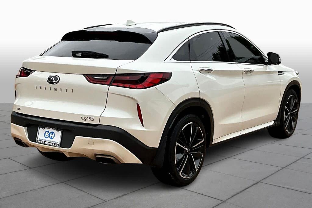 used 2022 INFINITI QX55 car, priced at $27,954