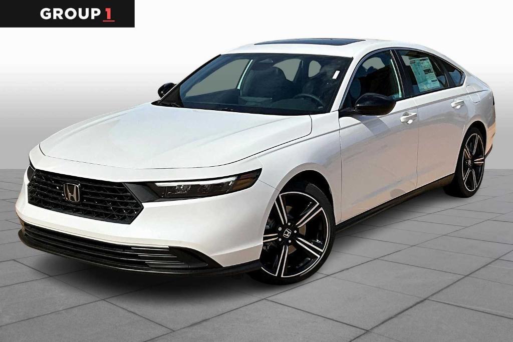 new 2025 Honda Accord Hybrid car, priced at $33,930