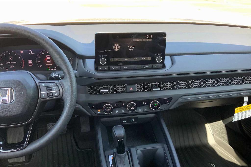 new 2025 Honda Accord car, priced at $31,085