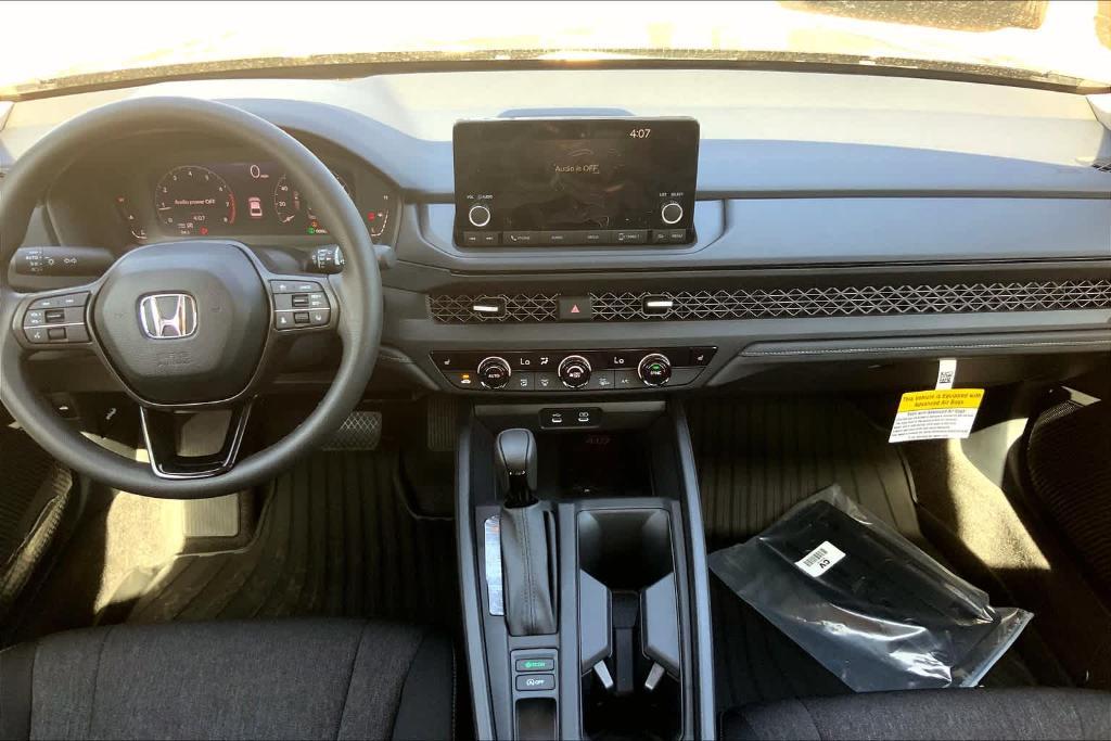 new 2025 Honda Accord car, priced at $31,585