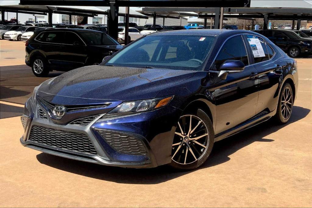 used 2021 Toyota Camry car, priced at $22,957