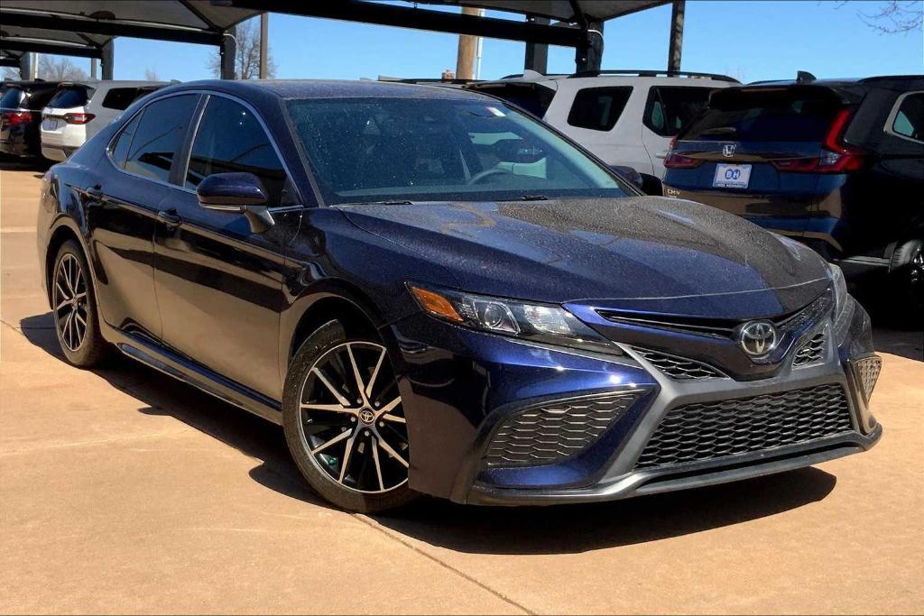 used 2021 Toyota Camry car, priced at $22,957