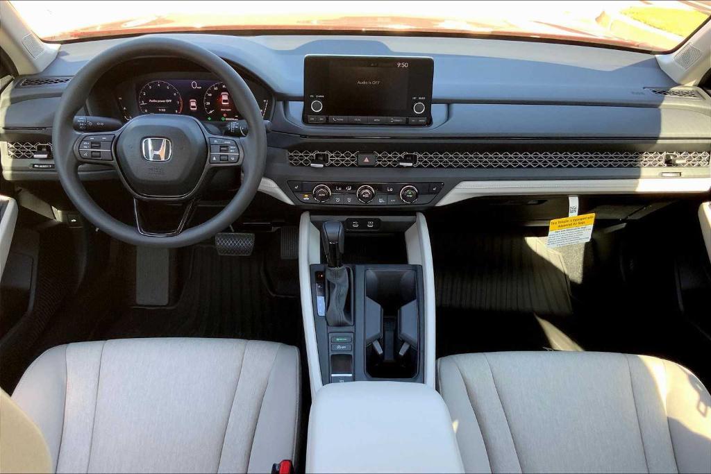 new 2025 Honda Accord car, priced at $31,540