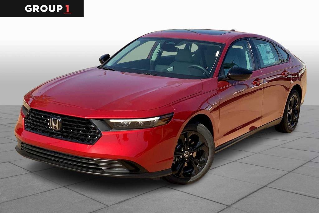 new 2025 Honda Accord car, priced at $31,790
