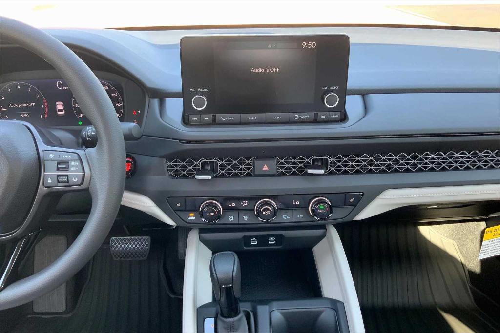 new 2025 Honda Accord car, priced at $31,540