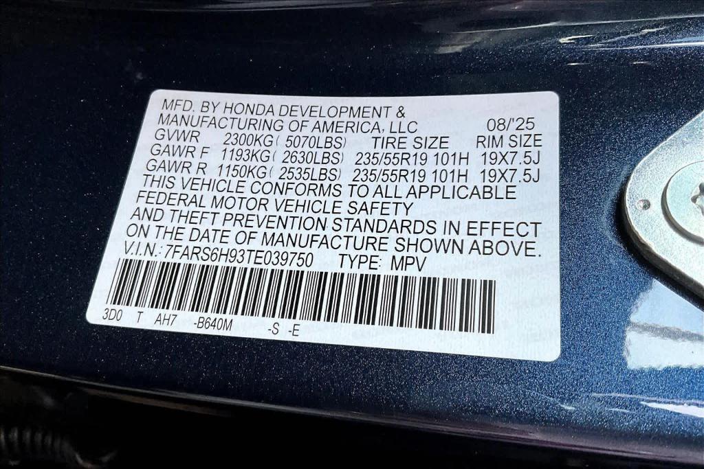 new 2026 Honda CR-V Hybrid car, priced at $44,575