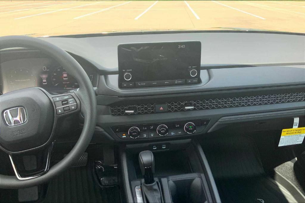 new 2025 Honda Accord car, priced at $31,085