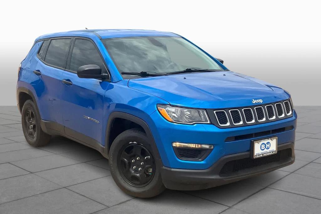 used 2021 Jeep Compass car, priced at $20,715