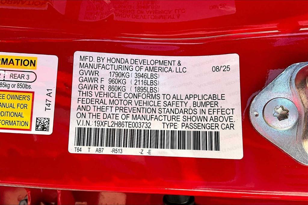 new 2026 Honda Civic car, priced at $28,865