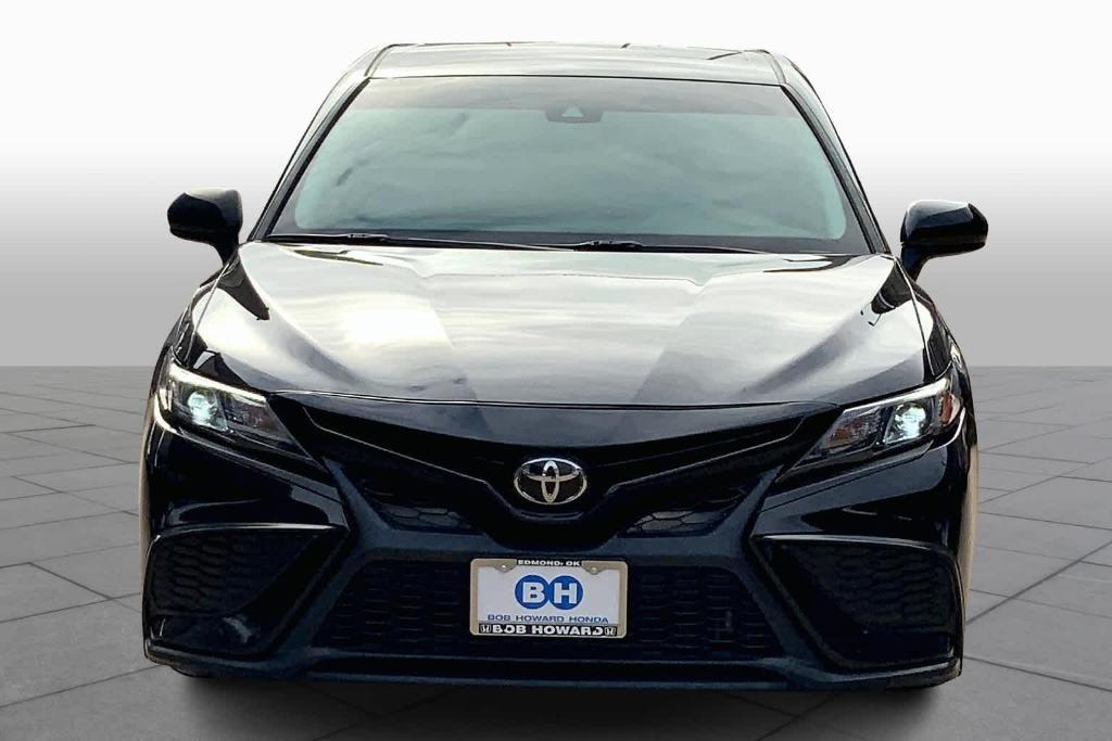 used 2021 Toyota Camry car, priced at $23,049