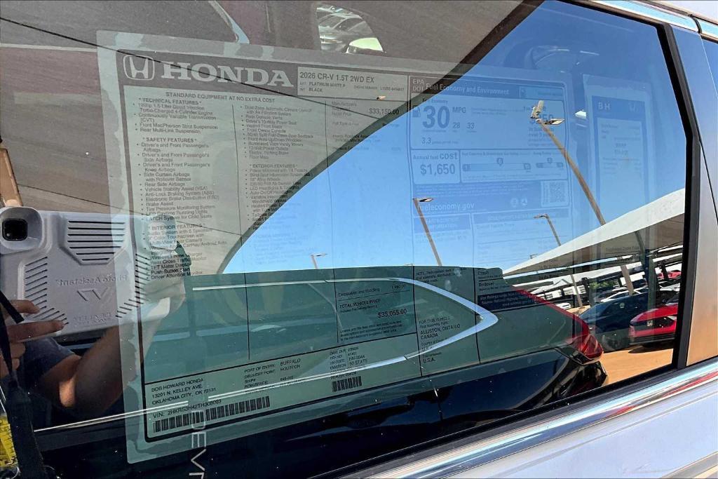 new 2026 Honda CR-V car, priced at $34,680