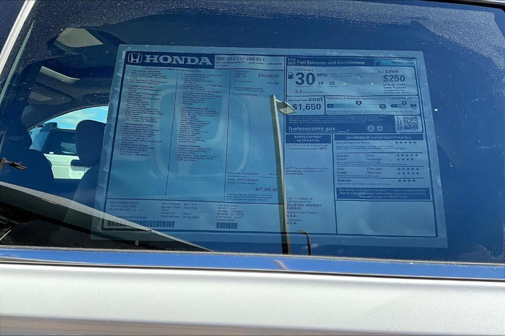 new 2026 Honda CR-V car, priced at $36,930
