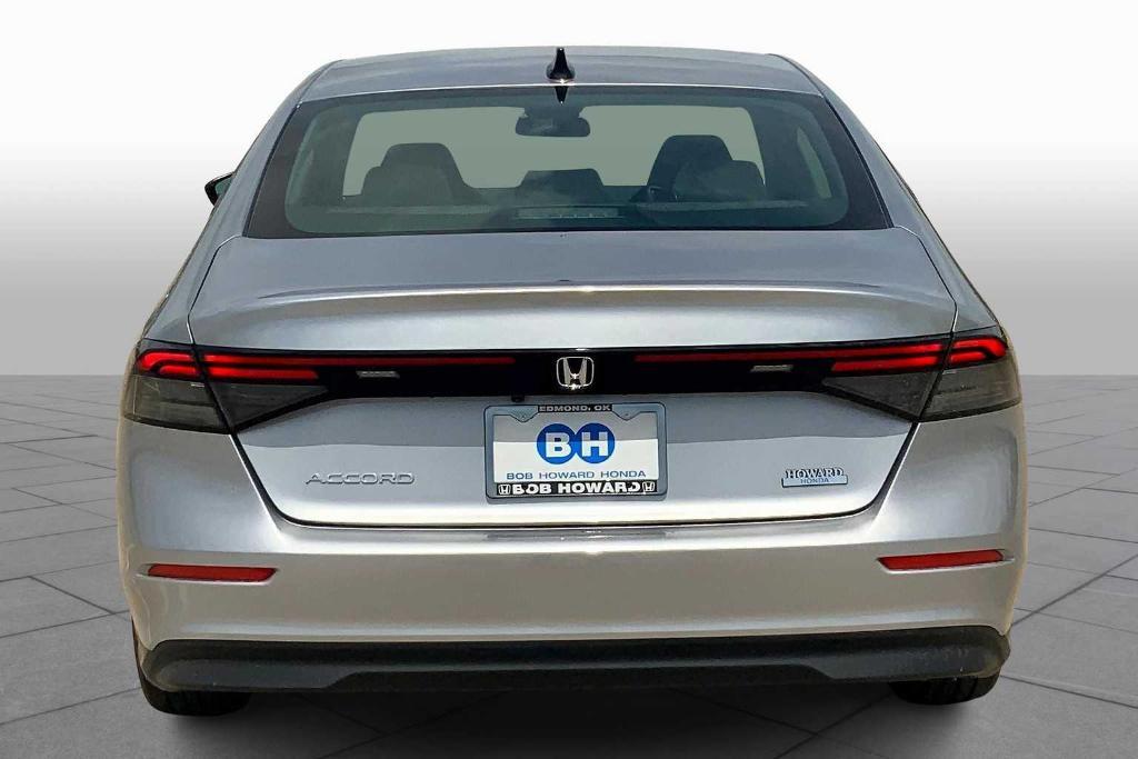 new 2025 Honda Accord car, priced at $31,085