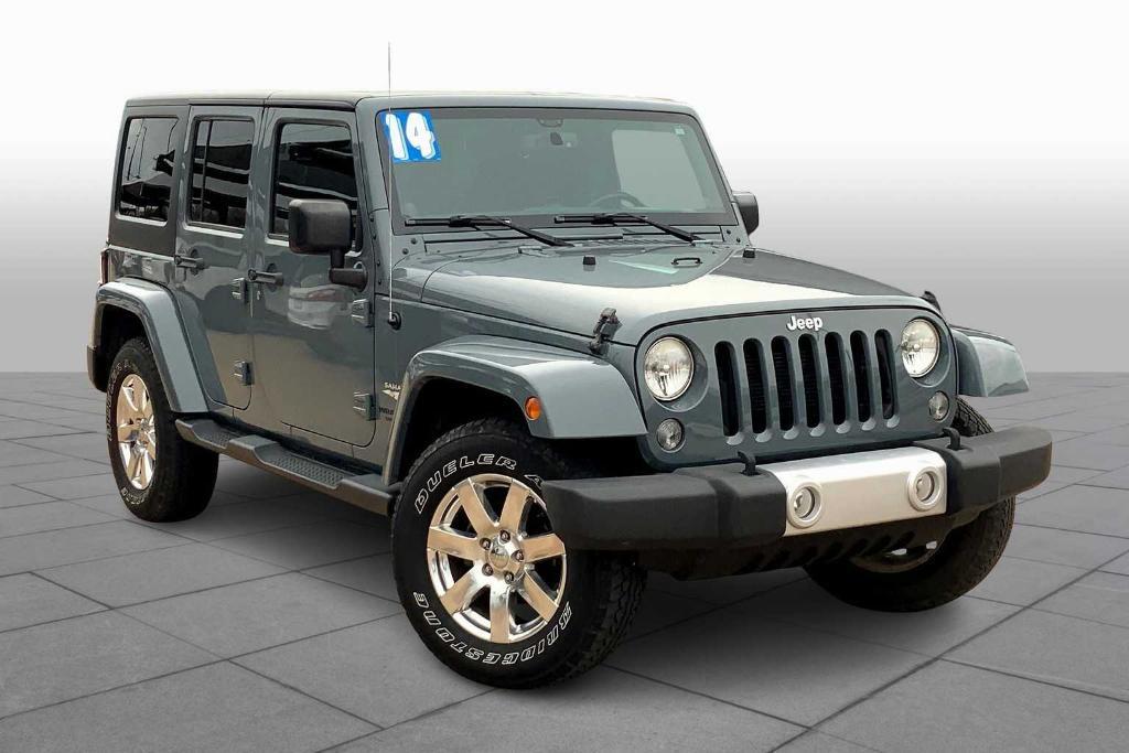 used 2014 Jeep Wrangler Unlimited car, priced at $20,550