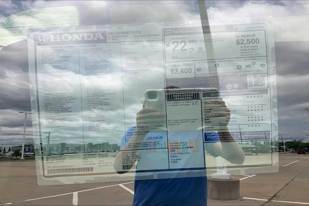 new 2025 Honda Odyssey car, priced at $53,870