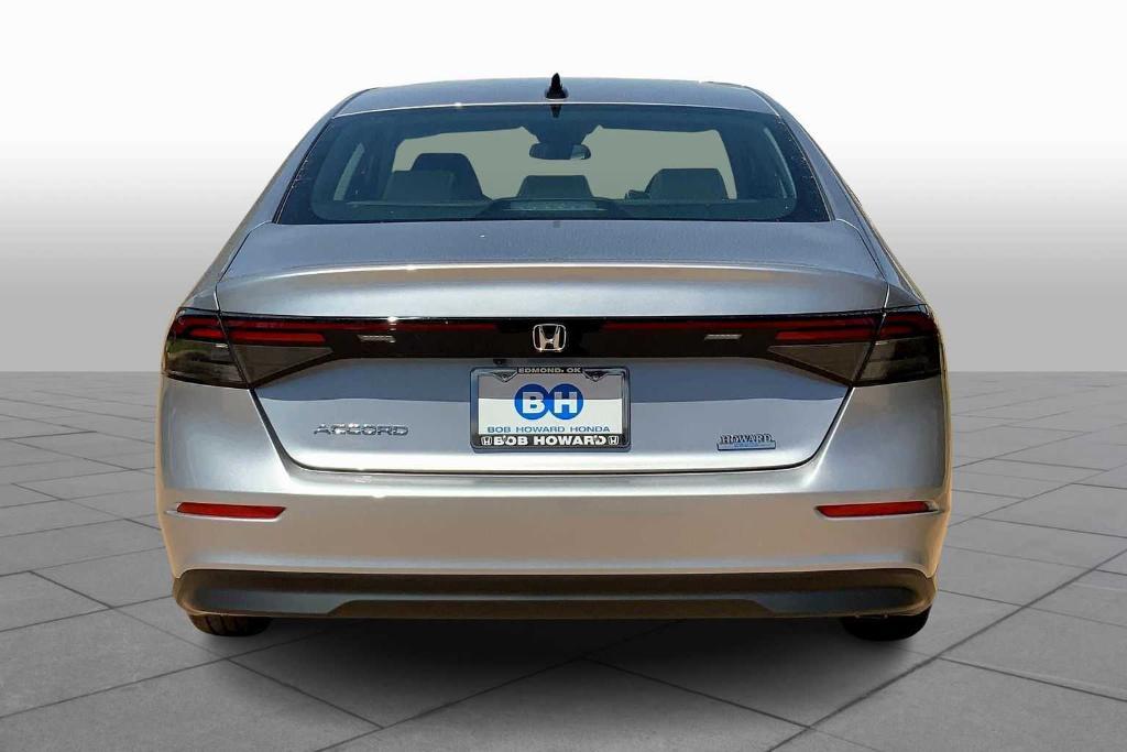 new 2025 Honda Accord car, priced at $30,835