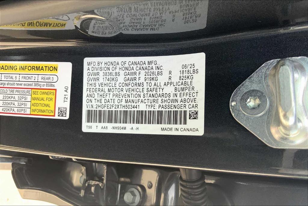 new 2026 Honda Civic car, priced at $25,870