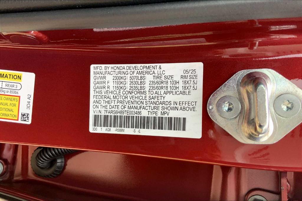 new 2026 Honda CR-V Hybrid car, priced at $41,450