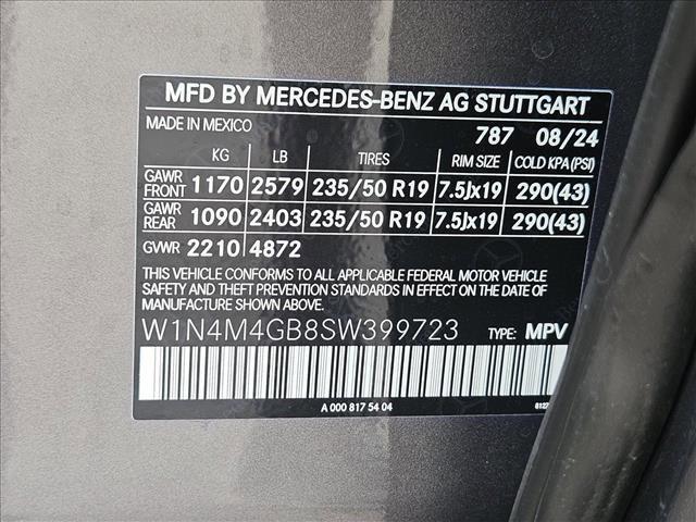 new 2025 Mercedes-Benz GLB 250 car, priced at $55,020