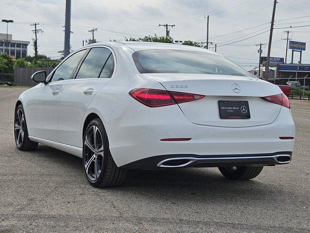 new 2024 Mercedes-Benz C-Class car, priced at $49,185