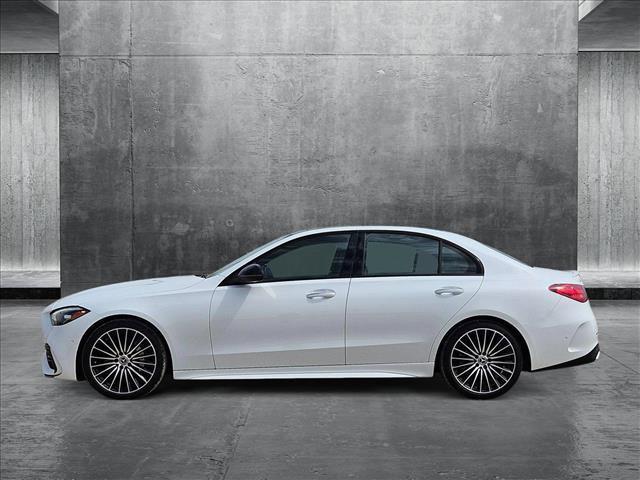 used 2022 Mercedes-Benz C-Class car, priced at $38,999