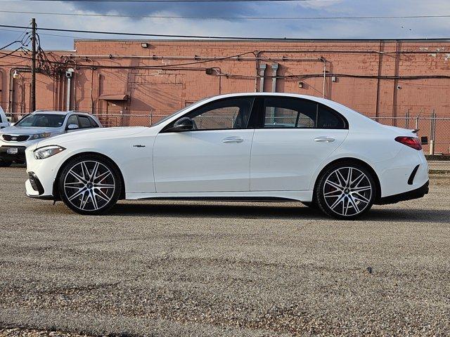 new 2024 Mercedes-Benz AMG C 43 car, priced at $74,000